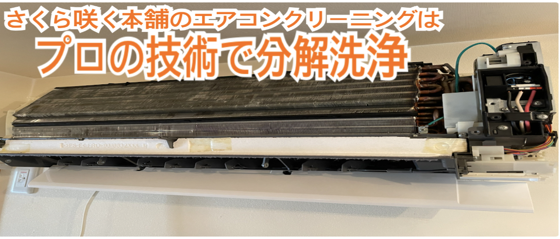 エアコンクリーニング 分解洗浄